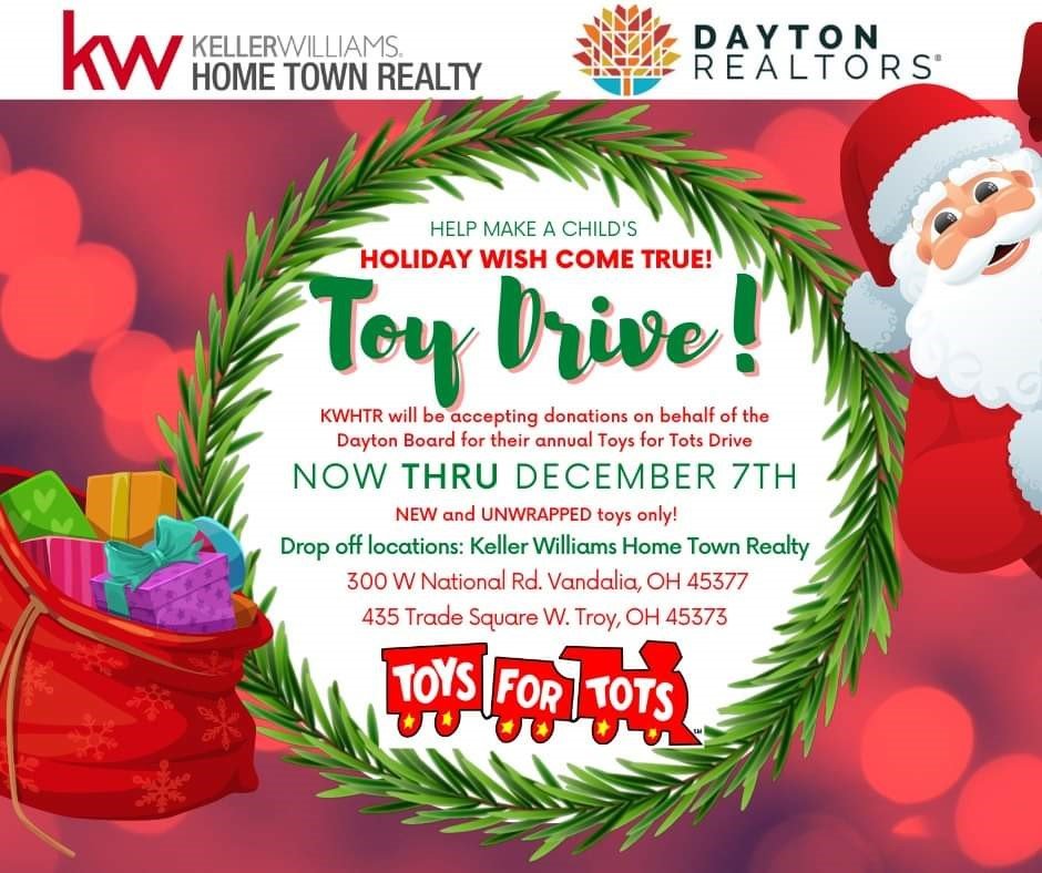 Keller Williams Home Town Realty Toy Drive