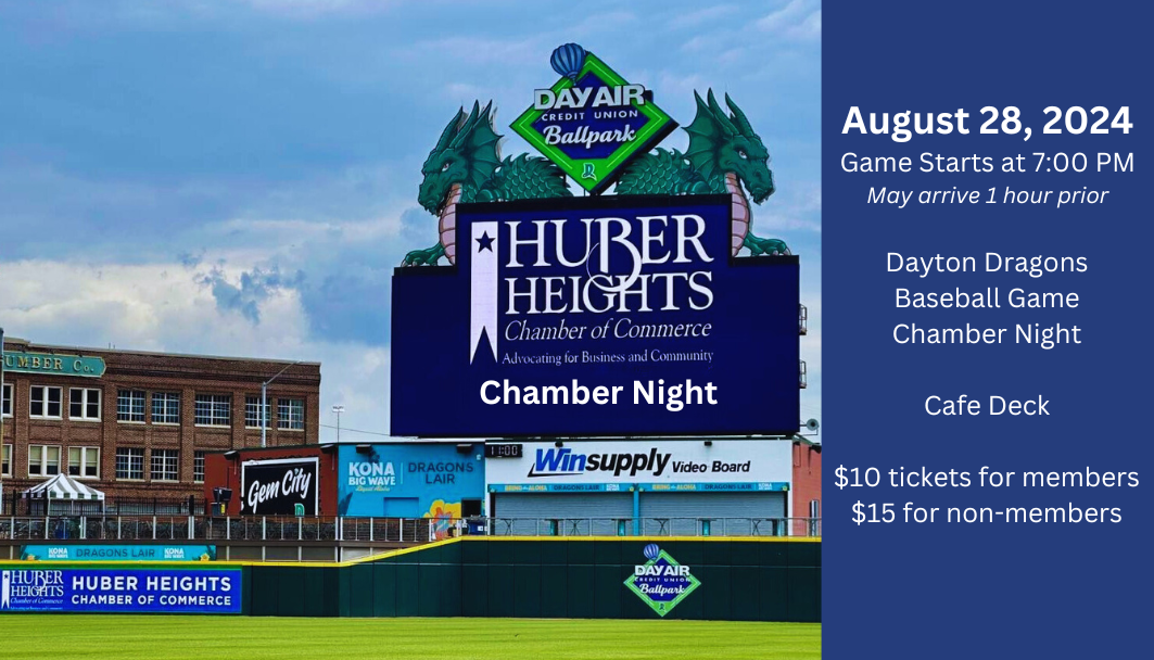 Chamber Night with Dayton Dragons on 8/28/24